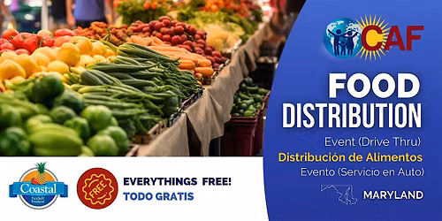 Upper Marlboro MD Food Distribution \/ Distibuci\u00f3n de Alimentos