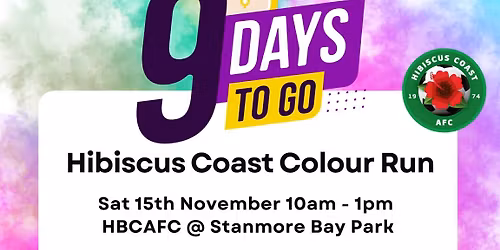 Hibiscus Coast AFC Colour Run