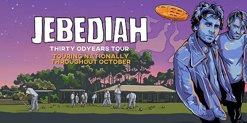 Jebediah 30 Odyears Tour - Perth