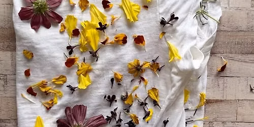 Botanical T-shirt dyeing Workshop 