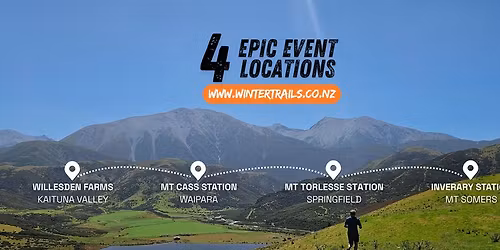 Event #3 - Mount Torlesse Station - Canterbury Trail Running Series