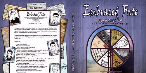 Amor Fati - Call of Cthulhu ttrpg