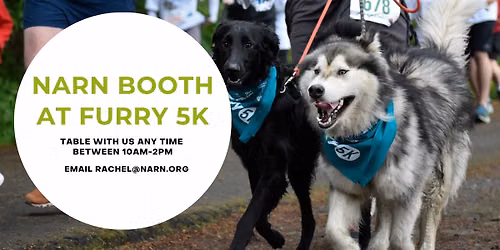 Table with NARN at Furry 5K