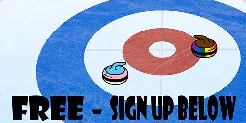 Queer Glow Curling with Prince Albert Pride