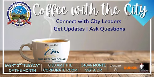 Coffee with the City - September 2026
