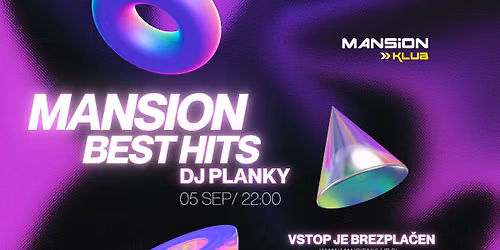 MANSION BEST HITS w\/ DJ PLANKY