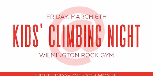 Kid's Climbing Night