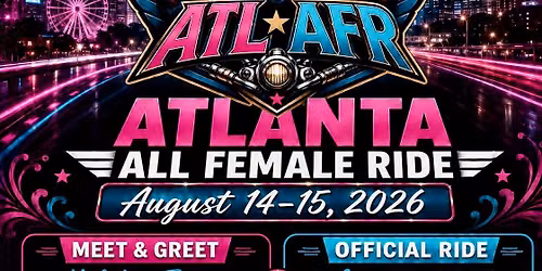 ALL FEMALE RIDE ATLANTA
