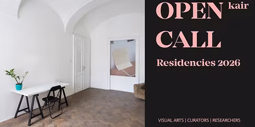 Open Call \/ KAIR Ko\u0161ice Artist in Residence 2026