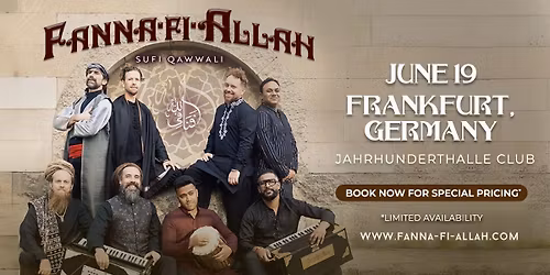 Music of the Mystics: Sufi Qawwali night with Fanna-Fi-Allah