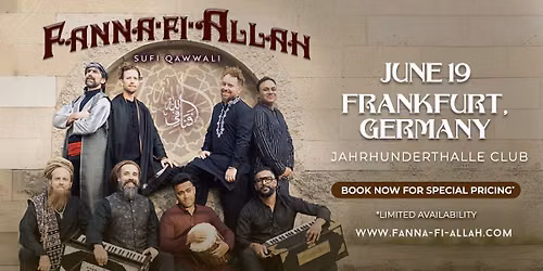 Music of the Mystics: Sufi Qawwali night with Fanna-Fi-Allah