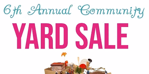 Pay what you can YARDSALE 