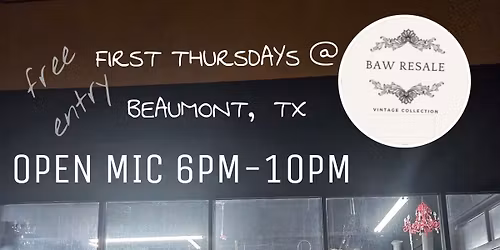 First Thursday @ BAW (May) 