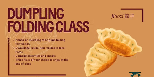 October Dumpling Folding Class - Mamahuhu Palo Alto
