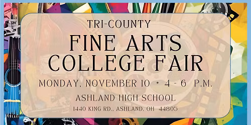 2025 Tri-County Fine Arts College Fair