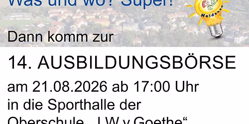 14. Ausbildungsb\u00f6rse