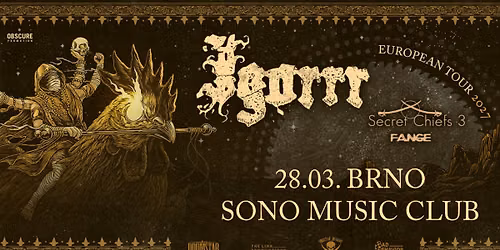IGORRR, SECRET CHIEFS 3, FANGE - Brno