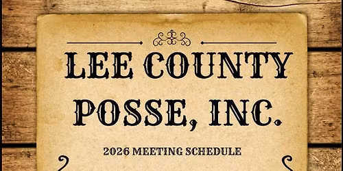 General Meeting - All Welcome