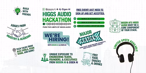 Boson x Eigen AI: Higgs Audio Hackathon