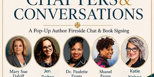 Chapters & Conversations: A Pop-Up Author Fireside Chat & Book Signing