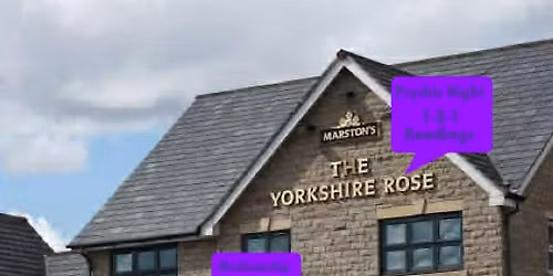 Psychic Nights One To One Readings At The Yorkshire Rose Huddersfield 05\/05\/2026