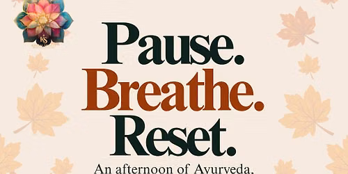 Fall Reset- A Nourishing Workshop