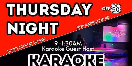 Thursday Night Karaoke @ Louie's