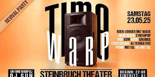 Steinbruch Time Warp mit DJ Gun