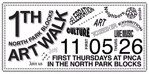 November First Thursday at PNCA + North Park Blocks