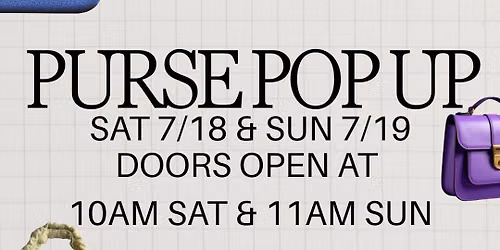 Purse Pop Up