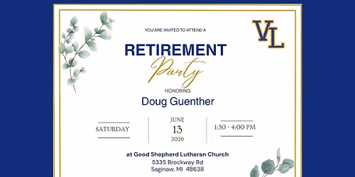 Retirement Party for Mr. Guenther (OPEN HOUSE)