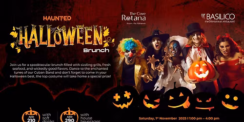 Haunted Halloween Brunch at Basilico