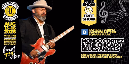 Mondo Cortez & The Chicago Blues Angels at K-Square | Presented by Steve & Michelle Brundies