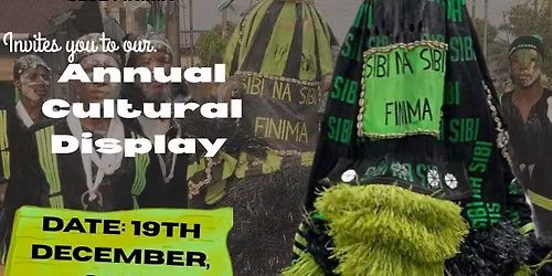 SIBI NA SIBI CULTURAL DISPLAY\ud83d\udda4\ud83d\udc9a\ud83d\udda4\ud83e\udd0d