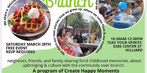 Storytelling Brunch - Sharing Childhood Memories