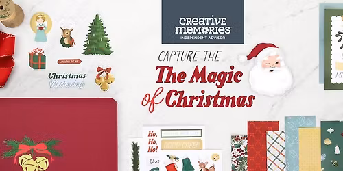 \ud83c\udf84\u2728 The Magic of Christmas \u2013 December Scrapbooking Workshop \u2728\ud83c\udf84