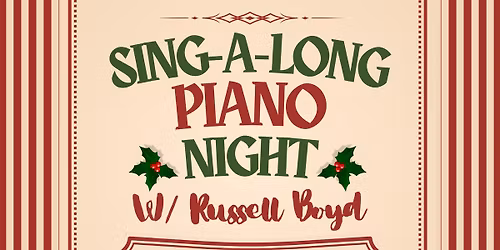 Piano Night Sing-A-Long