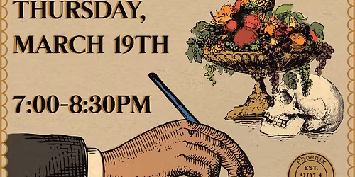 [SOLD OUT] Still Life & Death Art Night