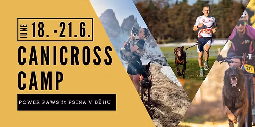 Canicross Camp Power Paws ft Psina v b\u011bhu