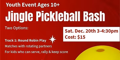 Jingle Pickleball Bash