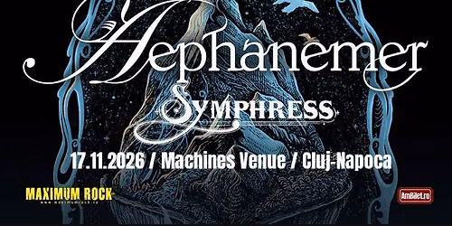 Aephanemer, Symphress  \/ Machines Venue, Cluj-Napoca
