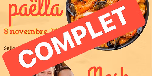 Soir\u00e9e Pa\u00eblla avec Nash & Cocina de Lola