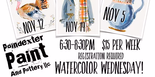 Watercolor Wednesday