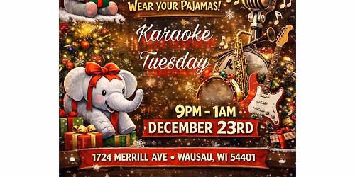 Christmas Karaoke PJ PARTY\ud83c\udf84\ud83d\udc9a\u2764\ufe0f\ud83c\udf81
