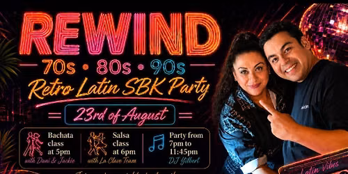 \ud83d\udca5REWIND\ud83d\udca5 70,80,90 LATIN SBK PARTY \ud83e\udd73\ud83c\udf89
