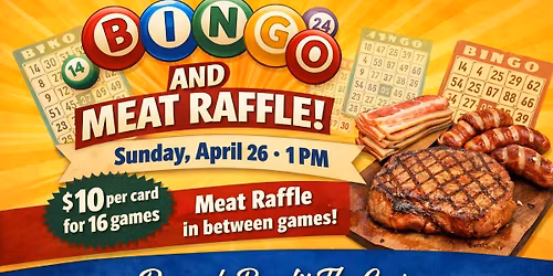BBQ Bingo and Meat Raffle at The Center!