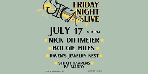 SICA Friday Night Live: Nick Dittmeier