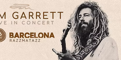 SAM GARRETT-  Concierto Barcelona