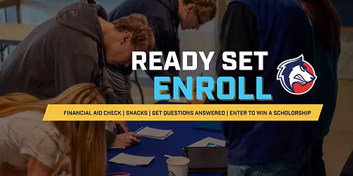 Ready, Set, Enroll Event