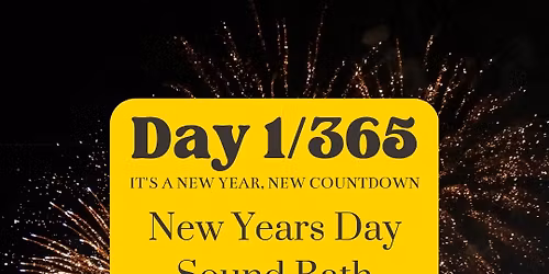 New Years Day Sound Bath